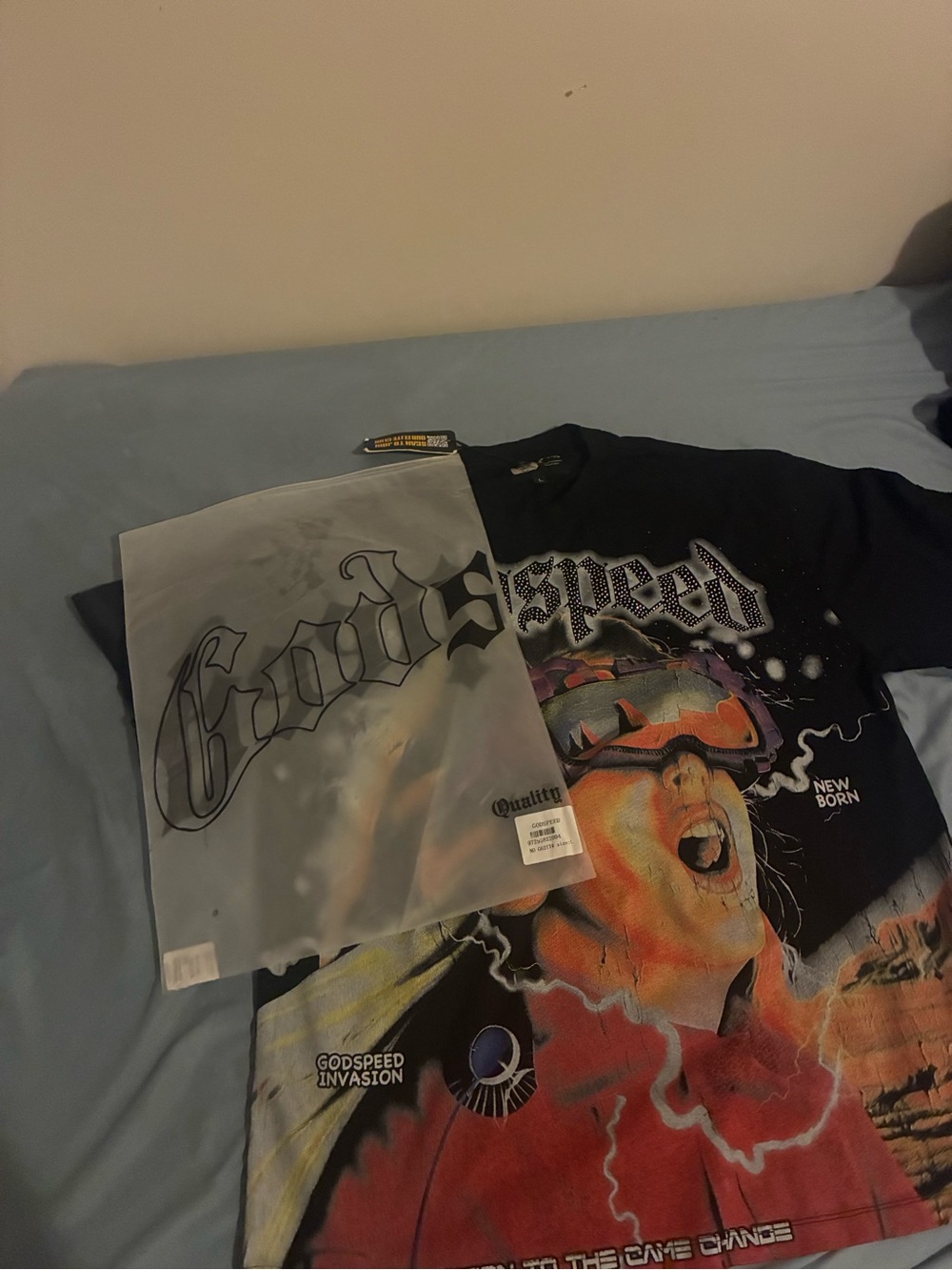 Godspeed Graphic Short Sleeve Tee - Black